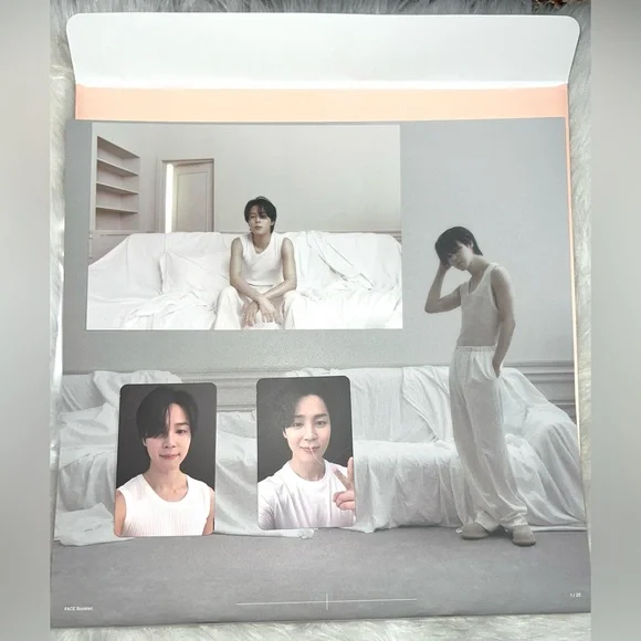 Jimin BTS Photos Photographs FACE ALBUM Collectible BTS Artwork 2023 - Picture 1 of 2